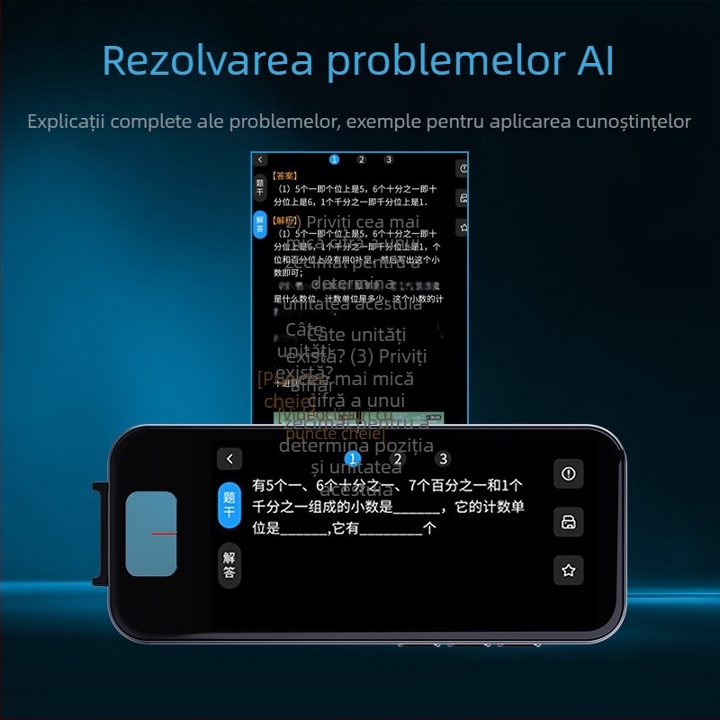 Pix de citire cu ecran mare, AI offline pentru engleză, scanare de cuvinte și dicționar de traducere