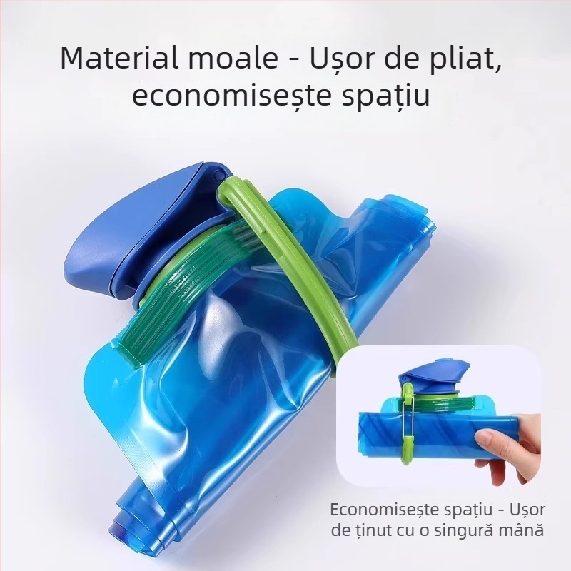 Geantă de hidratare pliabilă pentru festivaluri, geantă de apă portabilă, capacitate mare, de calitate alimentară