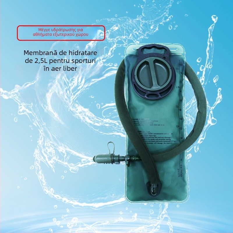 Rezervor de hidratare pentru drumeții și ciclism, 2,5 L