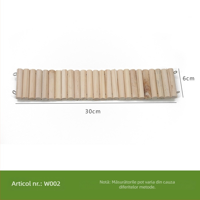 Set de accesorii pentru hamster: platformă cu două etaje, rampă de cățărare și separatoare de gard