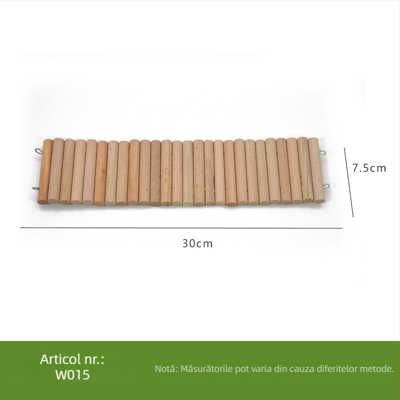 Set de accesorii pentru hamster: platformă cu două etaje, rampă de cățărare și separatoare de gard