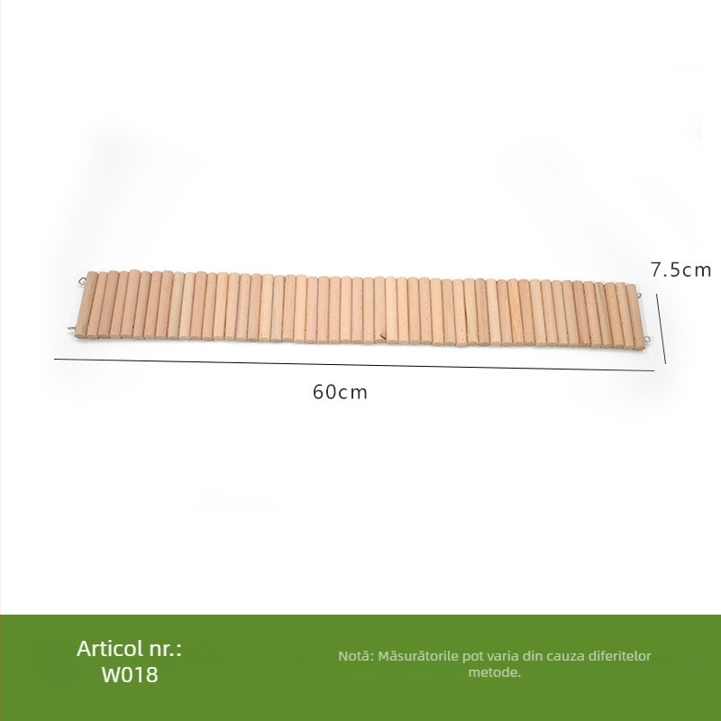 Set de accesorii pentru hamster: platformă cu două etaje, rampă de cățărare și separatoare de gard