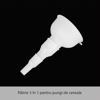 Pâlnie din plastic întărită, dozator de ulei 3 în 1 cu mai multe diametre