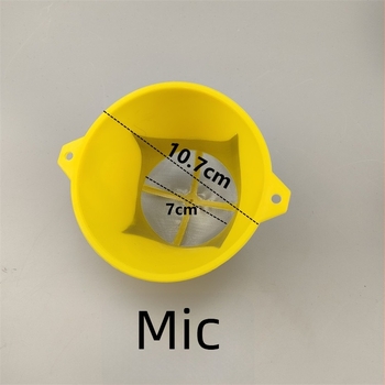 Filtru pentru vopsea și pâlnie – set (mare, mediu, mic)