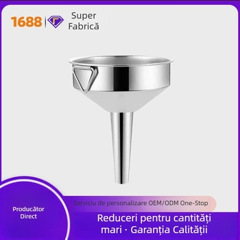 Con din oțel inoxidabil cu deschideri multiple, sită filtrantă pentru ulei și vin, bucătărie de acasă