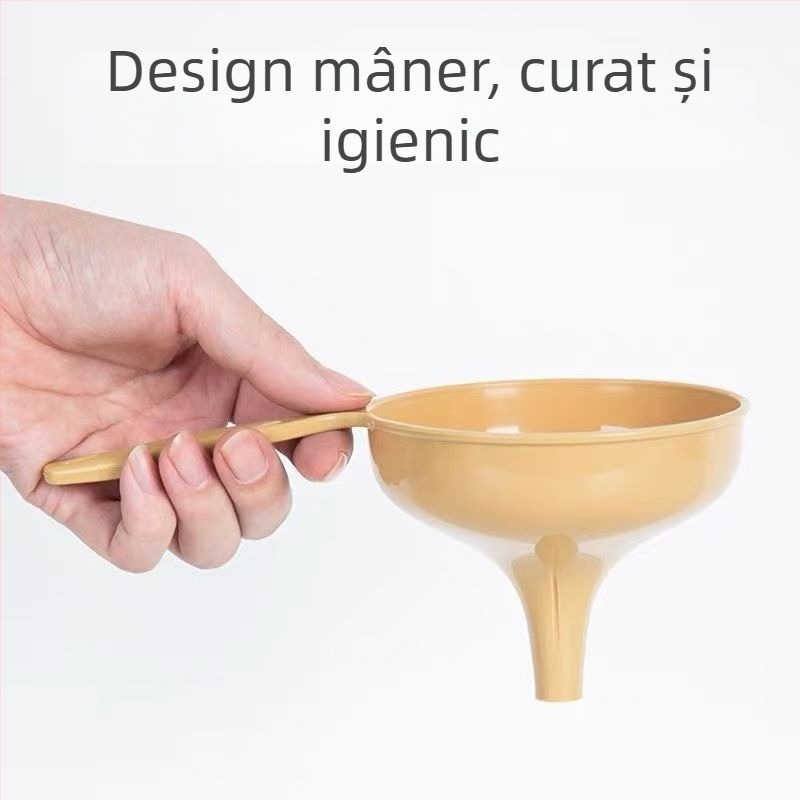 Duză din plastic cu mâner lung pentru bucătărie, turnare lichide, ulei și vin