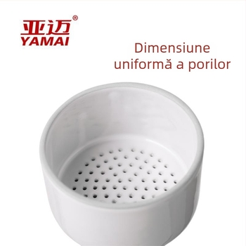 Filtru Büchner ceramic de laborator Yamai, 6080100120150200, 250/300 mm, filtru poros