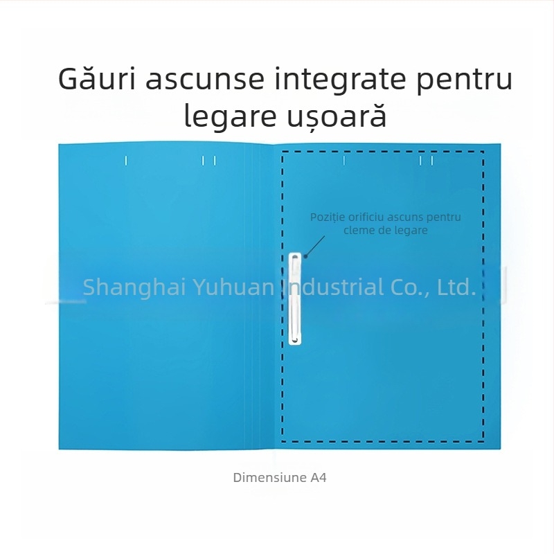 Dosar A4 pentru legare, copertă din carton, dosar FC, dosar pentru o coală, dimensiune F4