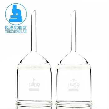 Furnă de filtrare experimentală din sticlă cu nucleu de nisip, Yuecheng, model G4, 35/60/100/130/250/500/1000 ml