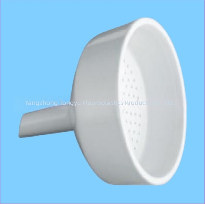Funnel conic PTFE pentru laborator, rezistent la coroziune, separator de înaltă puritate Teﬂon