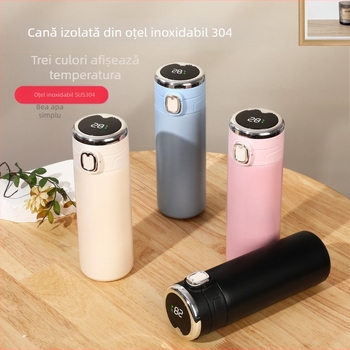 Pea Cup pentru studente — termos din oțel inoxidabil 304, baterie înlocuibilă și izolație inteligentă