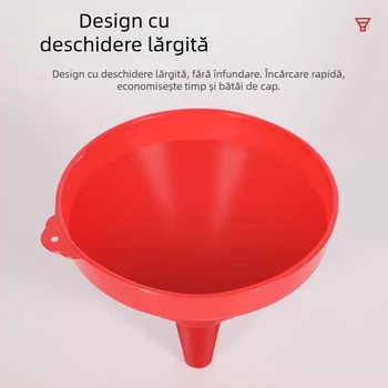 Pâlnie mare din plastic pentru ulei