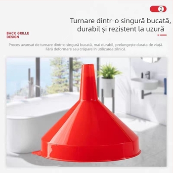 Pâlnie mare din plastic pentru ulei