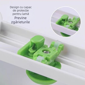 Tăietor circular mic pentru hârtie – cutter manual pentru proiecte DIY