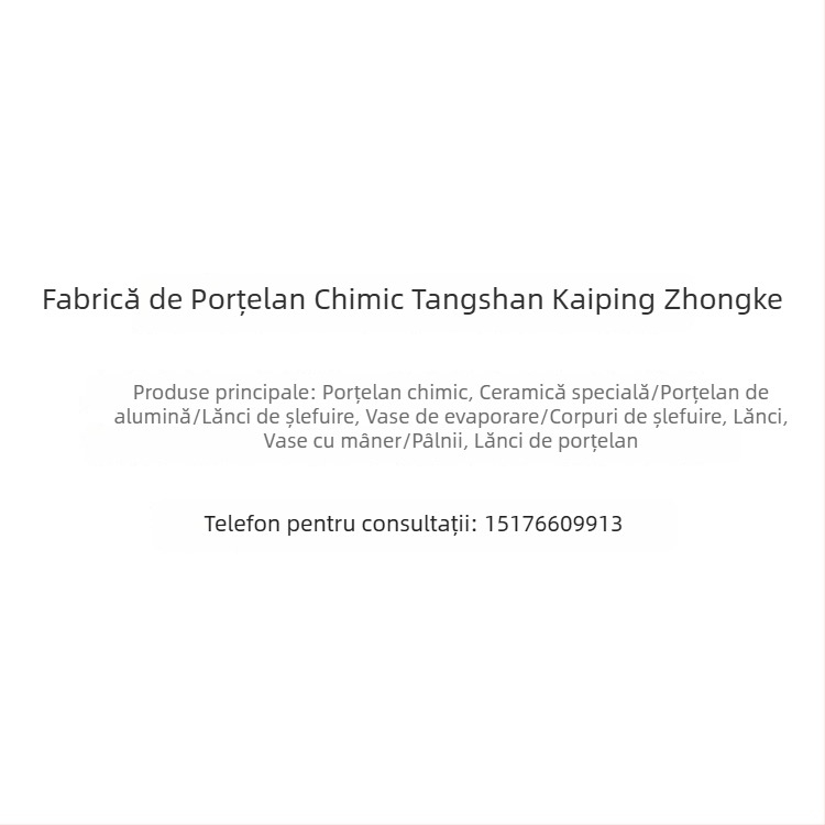 Pâlnie Büchner ceramică, diametrul 80 mm, pentru filtrare în laborator
