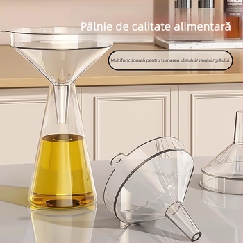 Uneltă de bucătărie din plastic, cu dimensiuni multiple, pentru dozarea laptelui praf, turnarea uleiului și vinului, potrivită pentru alimente