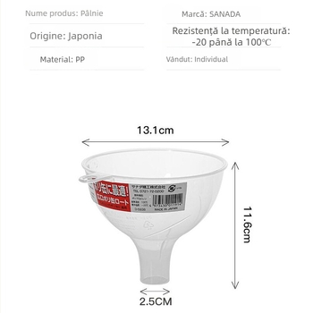 SANADA pâlnie din plastic pentru bucătărie, diametru mare