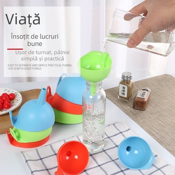 Junda Pâlnie Plastică de Bucătărie pentru Lichior, Vin și Ulei – Turnător Multifuncțional