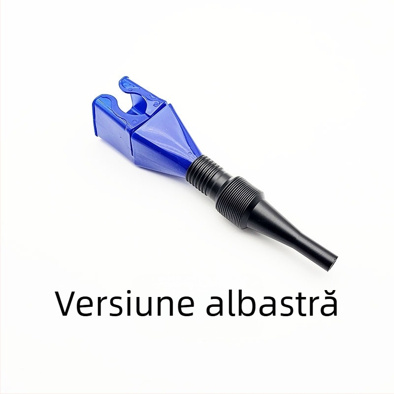 Funnel flexibil pentru alimentarea cu combustibil, gât telescopic, pentru autoturisme și motociclete, din plastic