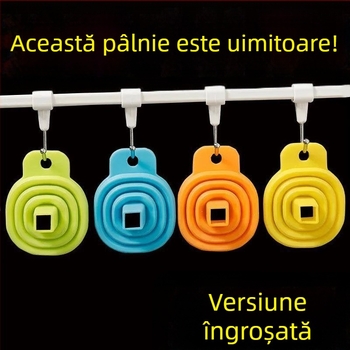 Pâlnie pliabilă din silicon pentru uz casnic, cu diametru mic pentru turnarea uleiului.