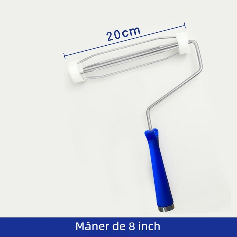 PE hârtie pentru rolă de praf, pentru 4/6/8/10/12 inch, rolă de praf cu suport pentru mâner, îndepărtător antistat pentru scame