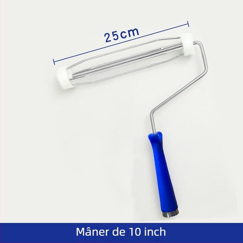 PE hârtie pentru rolă de praf, pentru 4/6/8/10/12 inch, rolă de praf cu suport pentru mâner, îndepărtător antistat pentru scame