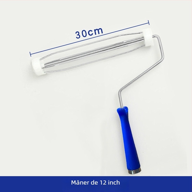 PE hârtie pentru rolă de praf, pentru 4/6/8/10/12 inch, rolă de praf cu suport pentru mâner, îndepărtător antistat pentru scame