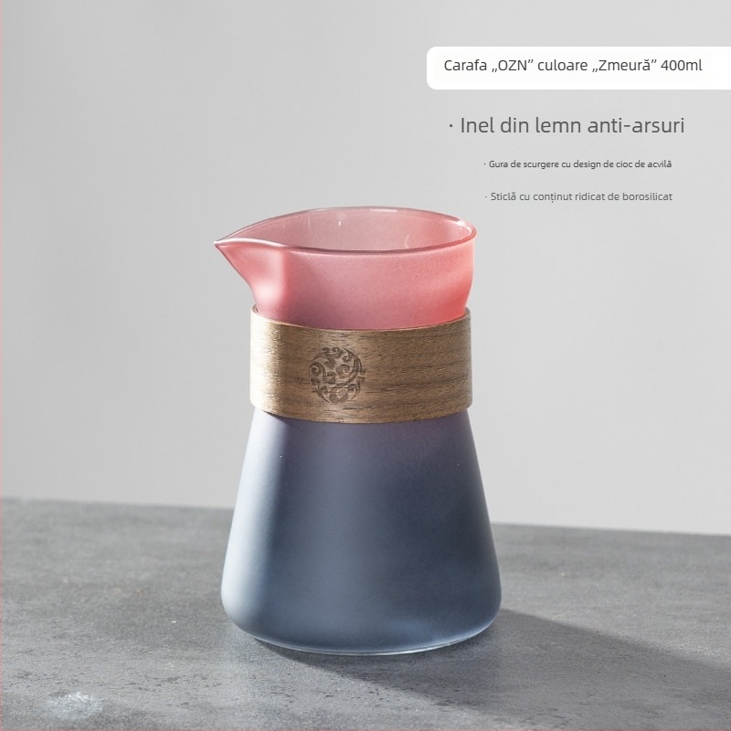 Set pentru preparare manuală a cafelei cu filtru și dripper din sticlă pentru cafea și ceai