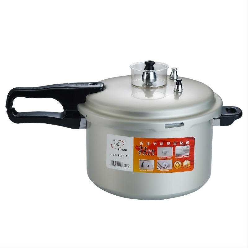 Oală sub presiune din aliaj de aluminiu, diametru 18–36 cm, utilizare comercială, dublă utilizare