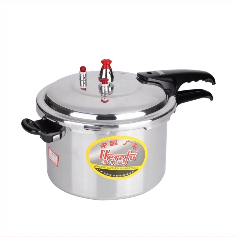Sherford oală sub presiune din aluminiu, siguranță dublă, model economic, diametru 18–32 cm