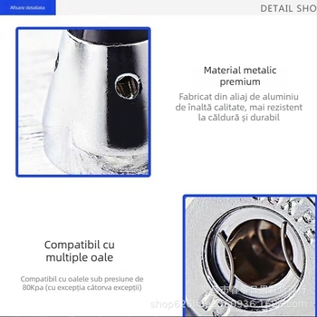 Ventil de evacuare pentru oală sub presiune, capac de reglare 80 kPa