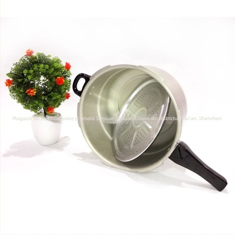 Jin Xi oală sub presiune din aliaj de aluminiu, diametrul 18–32 cm, potrivită pentru aragaz cu gaz și plită cu inducție