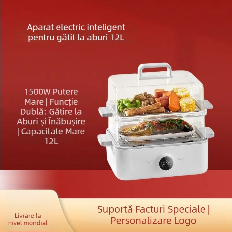 Xiaomi MES01 Aburitor Electric Inteligent, 12 L Capacitate Mare, Multifuncțional