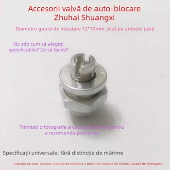 Leidezhou Set universal de valve pentru oală sub presiune: valvă limitatoare de presiune, valvă cu blocare automată, tijă de evacuare, capac anti-blocare și duză de gaz