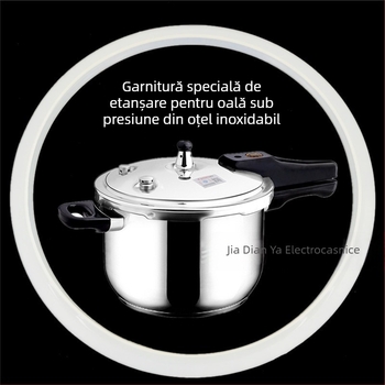 Inel de etanșare din silicon pentru oală sub presiune, potrivire universală 18/20/22/24/26