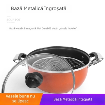 Friteuză Tempura mică - oală multifuncțională, stil japonez, pentru uz casnic