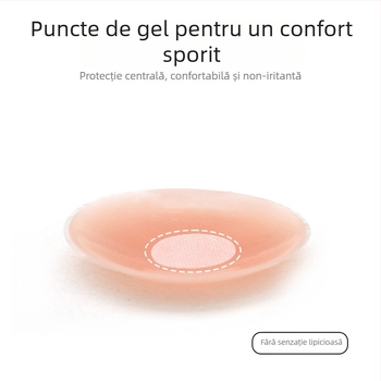 Patch din silicon pentru mameloane, invizibil sub rochia de mireasă și costumul de baie, impermeabil, rotund, mărime universală