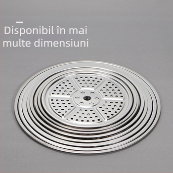 Tavă circulară de aburi din oțel inoxidabil 304 pentru uz casnic
