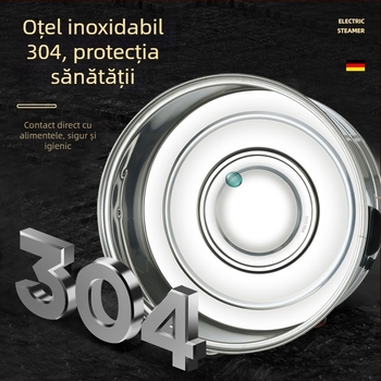 Aburitor electric din oțel inoxidabil 304, cu trei sau mai multe niveluri, capacitate mare, pentru uz casnic și comercial, diametru 47–52 cm