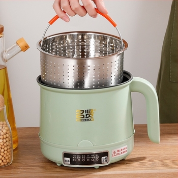 Coș de abur din oțel inoxidabil 304 pentru orez, scurgător pentru fructe și legume, vas multifunctional pentru gătit la abur, separator orez-supă