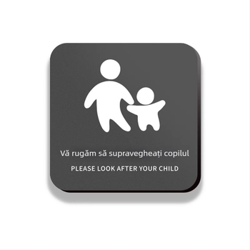 Set de semne de siguranță din acril cu spate autoadeziv – indicatoare pentru hidrant și stingător
