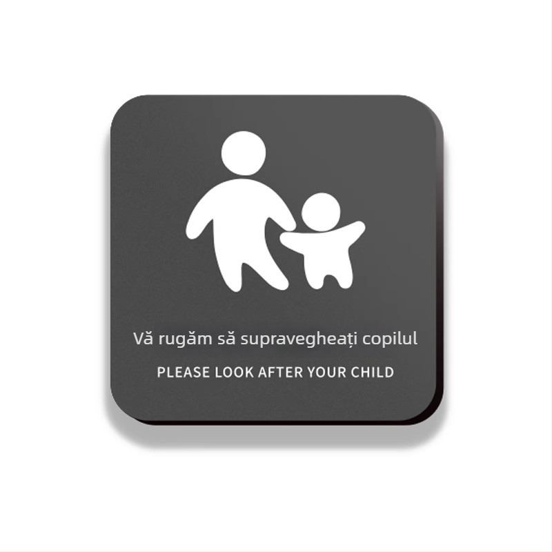 Set de semne de siguranță din acril cu spate autoadeziv – indicatoare pentru hidrant și stingător