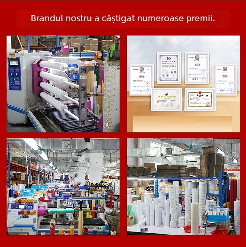 Bandă dublu-adezivă din spumă PE, industrială, 30 m, aderență puternică, rezistență la căldură