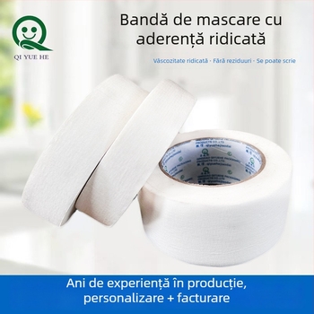 Hârtie de mască albă pentru decorarea mobilierului – bandă de mascare din hârtie texturată, aderență înaltă