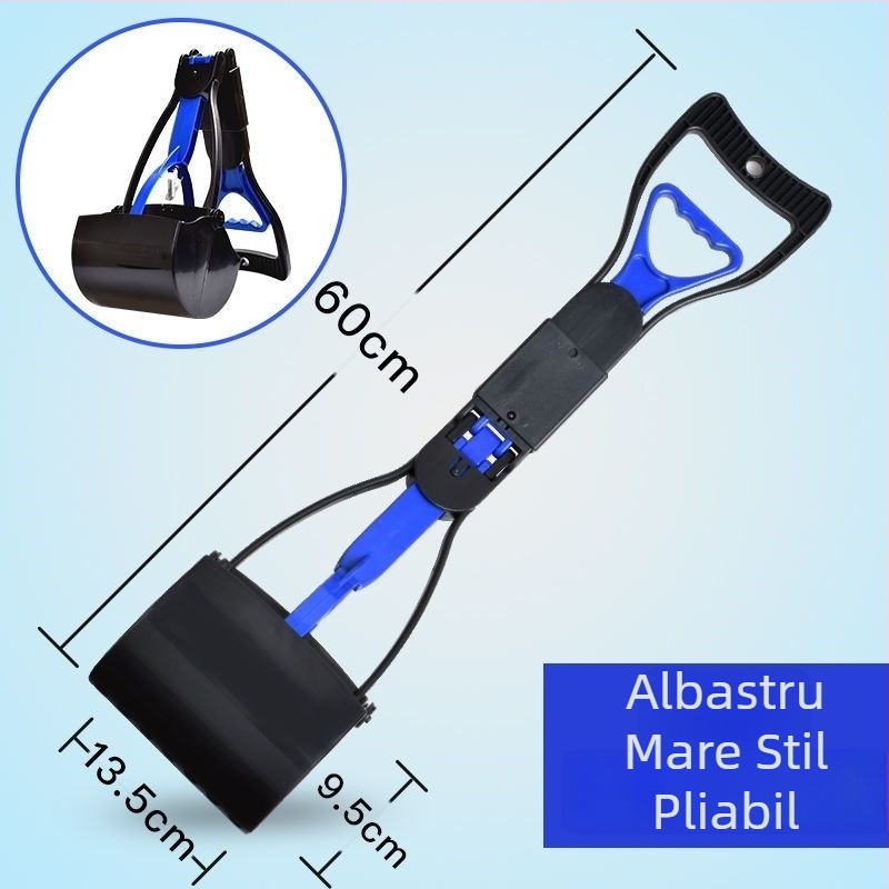 Lopată pentru colectarea fecalelor câinilor în timpul plimbărilor
