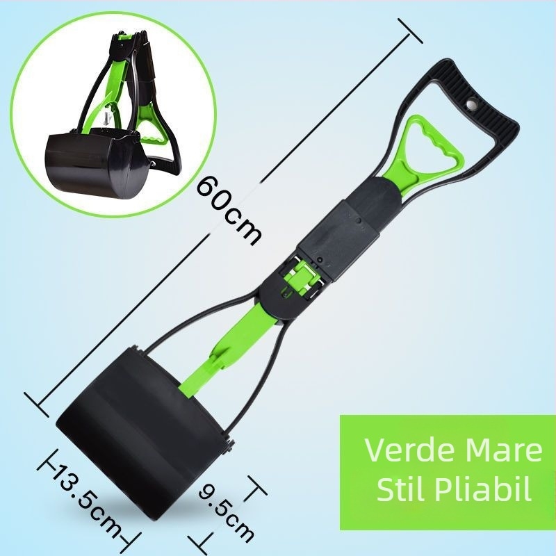 Lopată pentru colectarea fecalelor câinilor în timpul plimbărilor