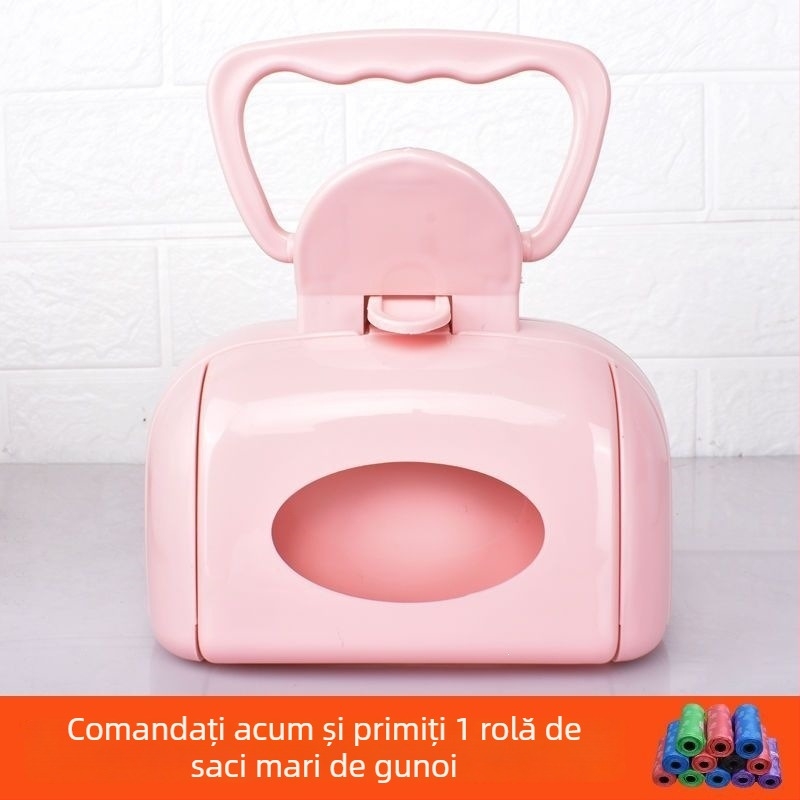 Lopată pentru colectarea fecalelor câinilor în timpul plimbărilor