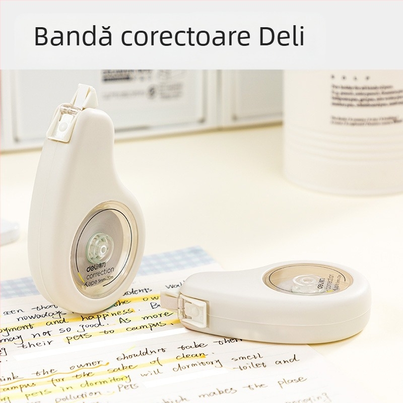 VR90-12F/VR90-20F bandă corectoare cu Cloud-Touch pentru elevi, 20 m, netedă și continuă