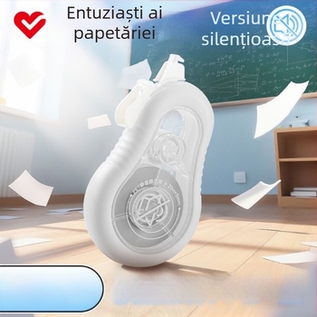 Bandă corectoare Hobby CT8310, albă, 20 m, durabilă și silențioasă pentru elevi
