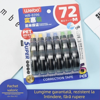 Set bandă de corecție, capacitate mare, 72 m, pentru elevi și birou